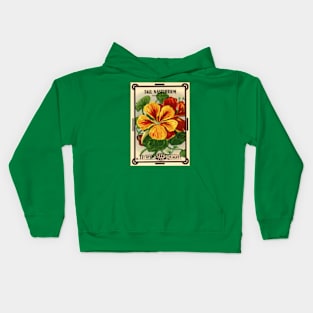 Vintage Burt's Seed for Quality Seed Packet Kids Hoodie